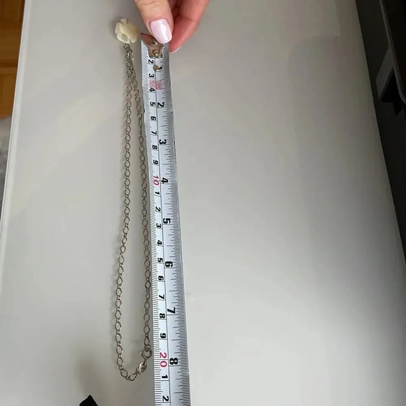 Genuine 925 Sterling Silver Necklace with 4-Leaf Clover Charm - Picture 6 of 9